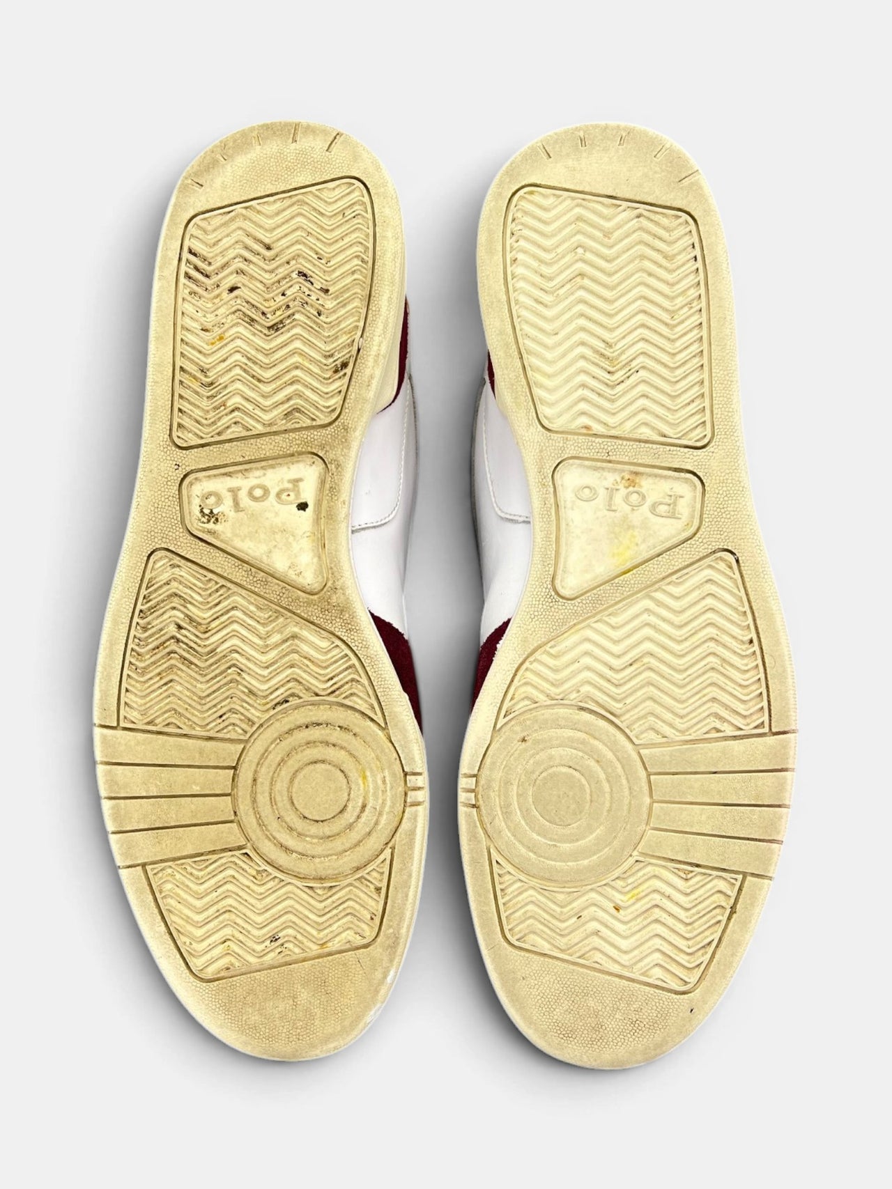 Polo Ralph Lauren Court Leather-Suede — buty sportowe męskie w bardzo dobrym stanie rozmiar 45, podeszwa
