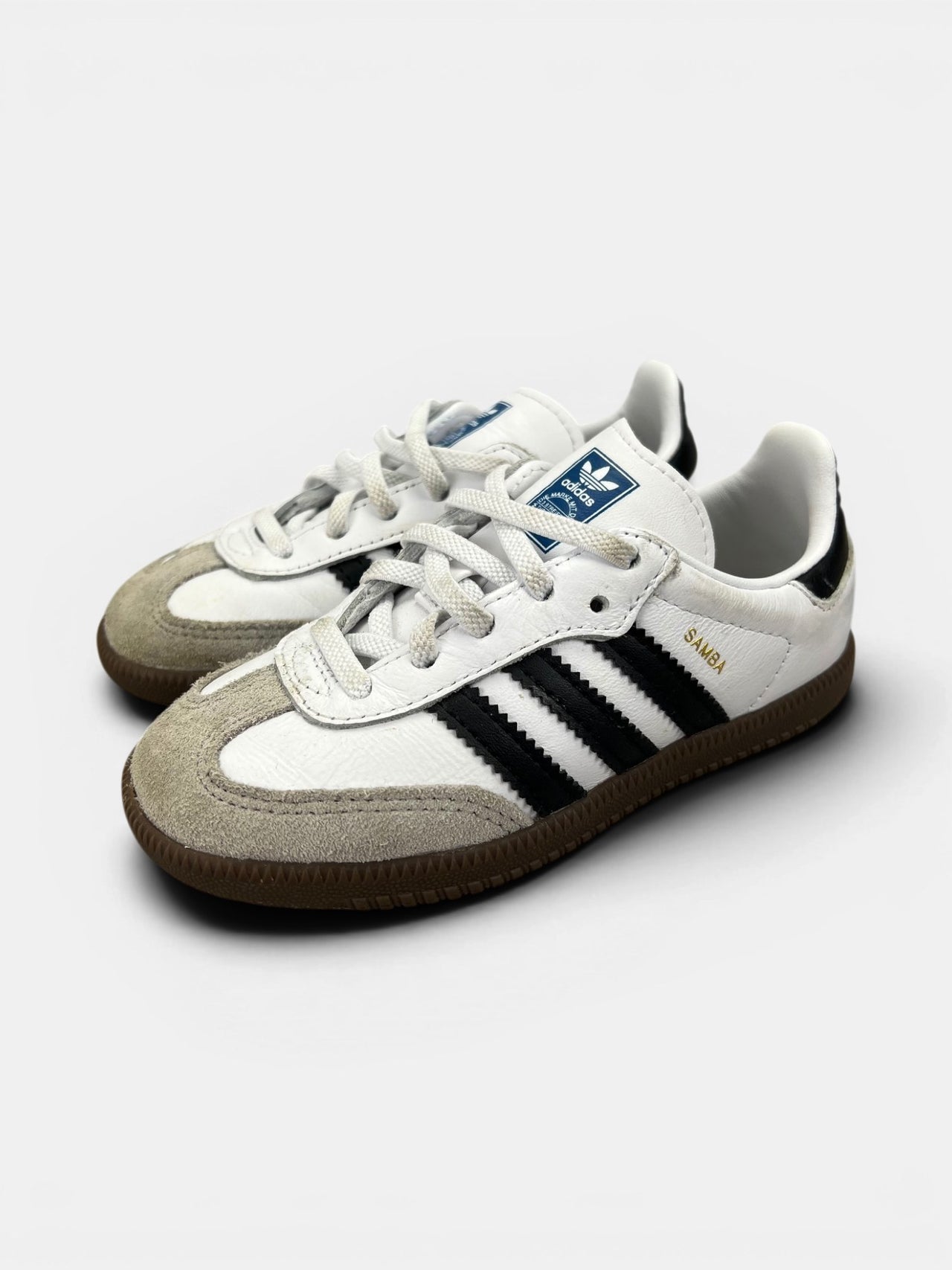 Adidas Samba OG — buty sportowe dziecięce w bardzo dobrym stanie rozmiar 26, widok z boku