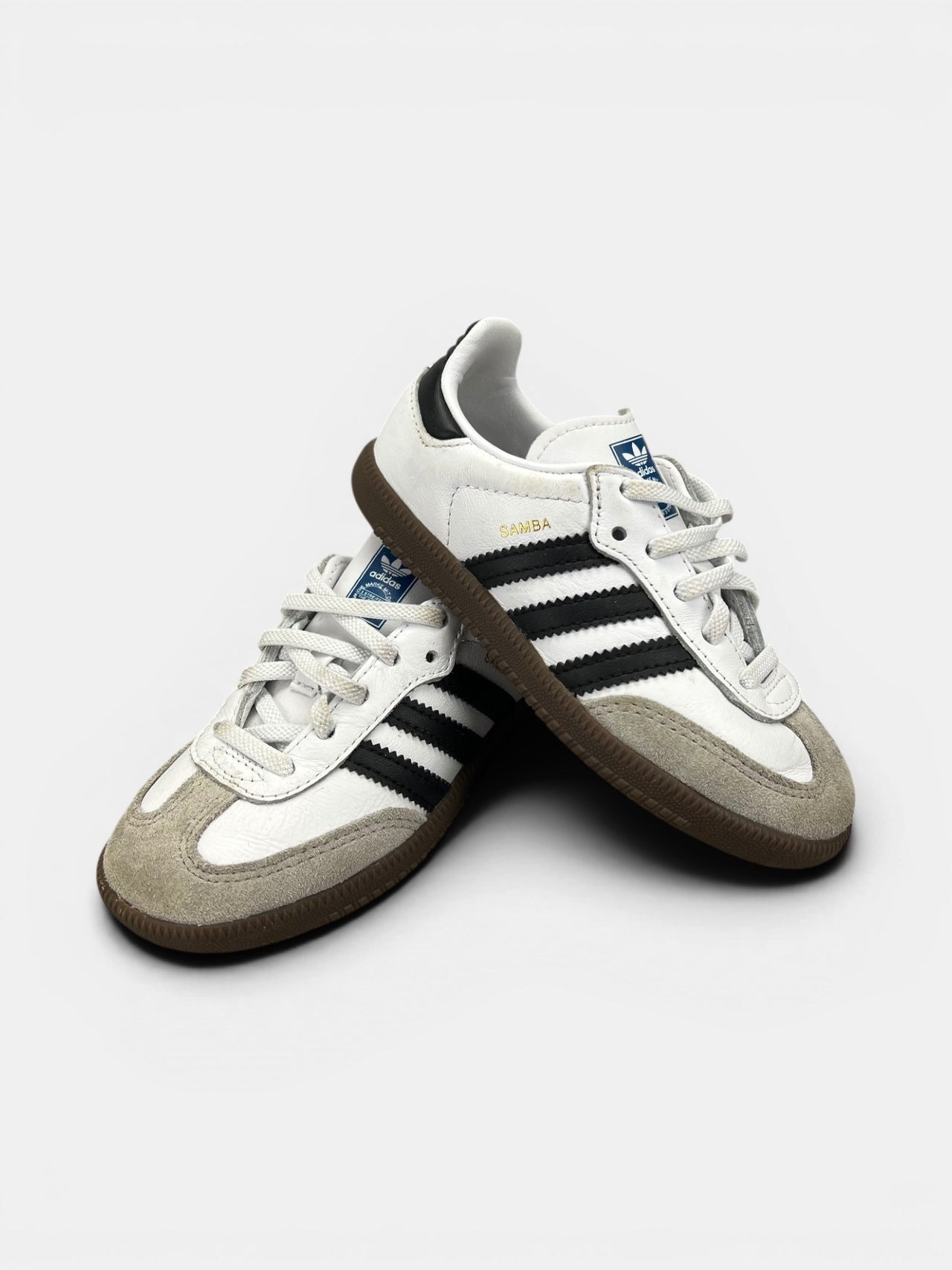Adidas Samba OG — buty sportowe dziecięce w bardzo dobrym stanie rozmiar 26, boczny profil