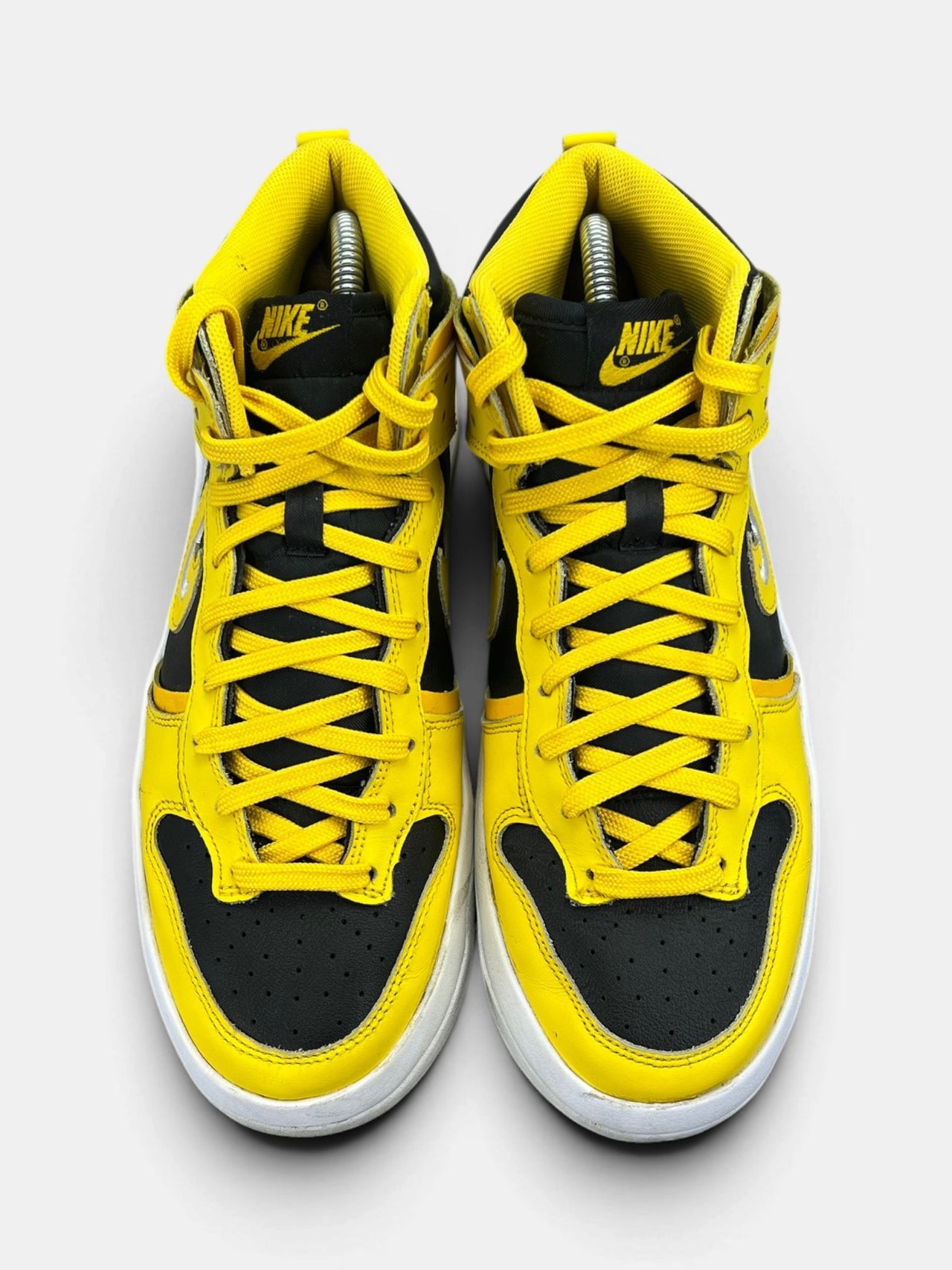 Nike Dunk High Varsity Maize — buty sportowe damskie w bardzo dobrym stanie rozmiar 39, widok z góry