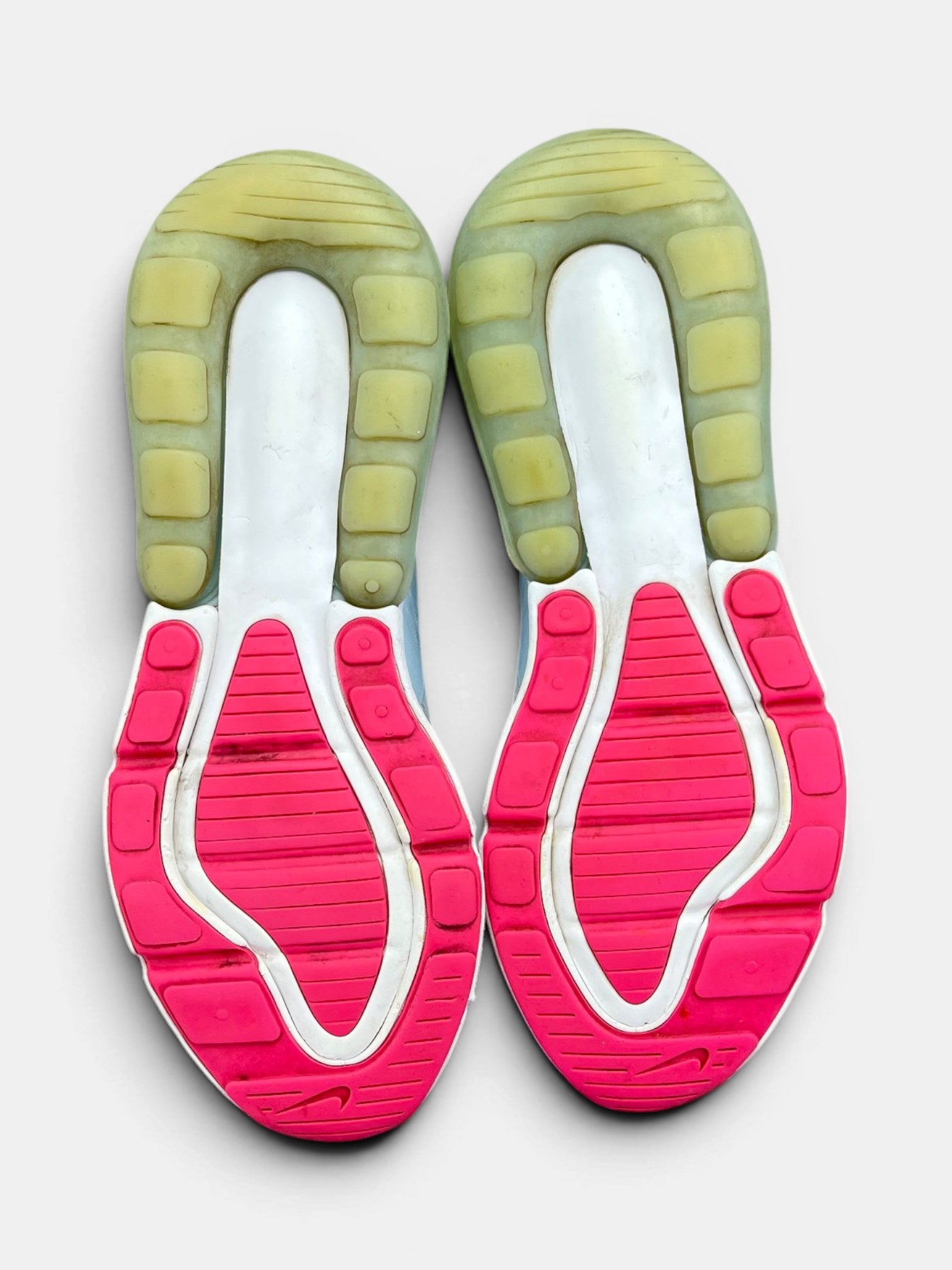 Nike Air Max 270 White Pinksicle — buty sportowe damskie w bardzo dobrym stanie rozmiar 39, podeszwa