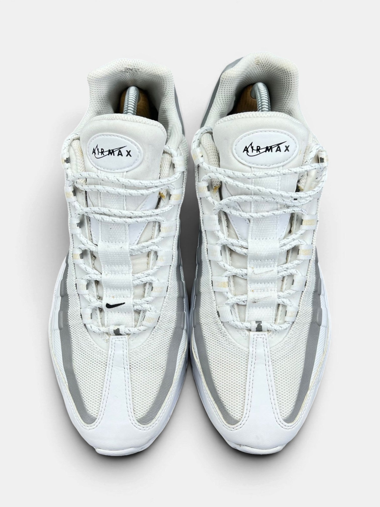 Nike Air Max 95 Ultra White Reflective — buty sportowe męskie w bardzo dobrym stanie rozmiar 44, widok z góry