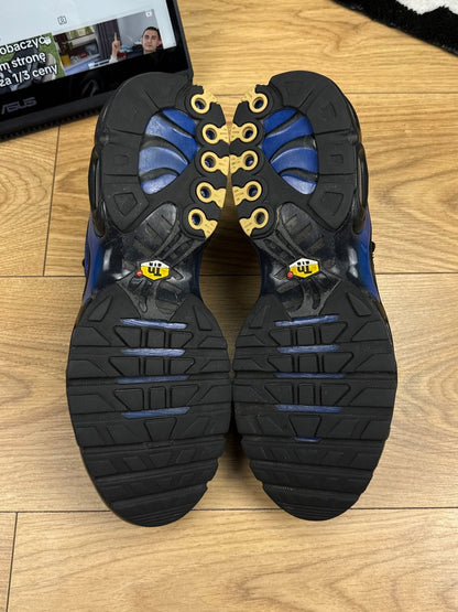 Nike Air Max Plus Premium Black/Racer Blue — buty sportowe męskie w bardzo dobrym stanie rozmiar 45.5, opcjonalne zdjęcie 1