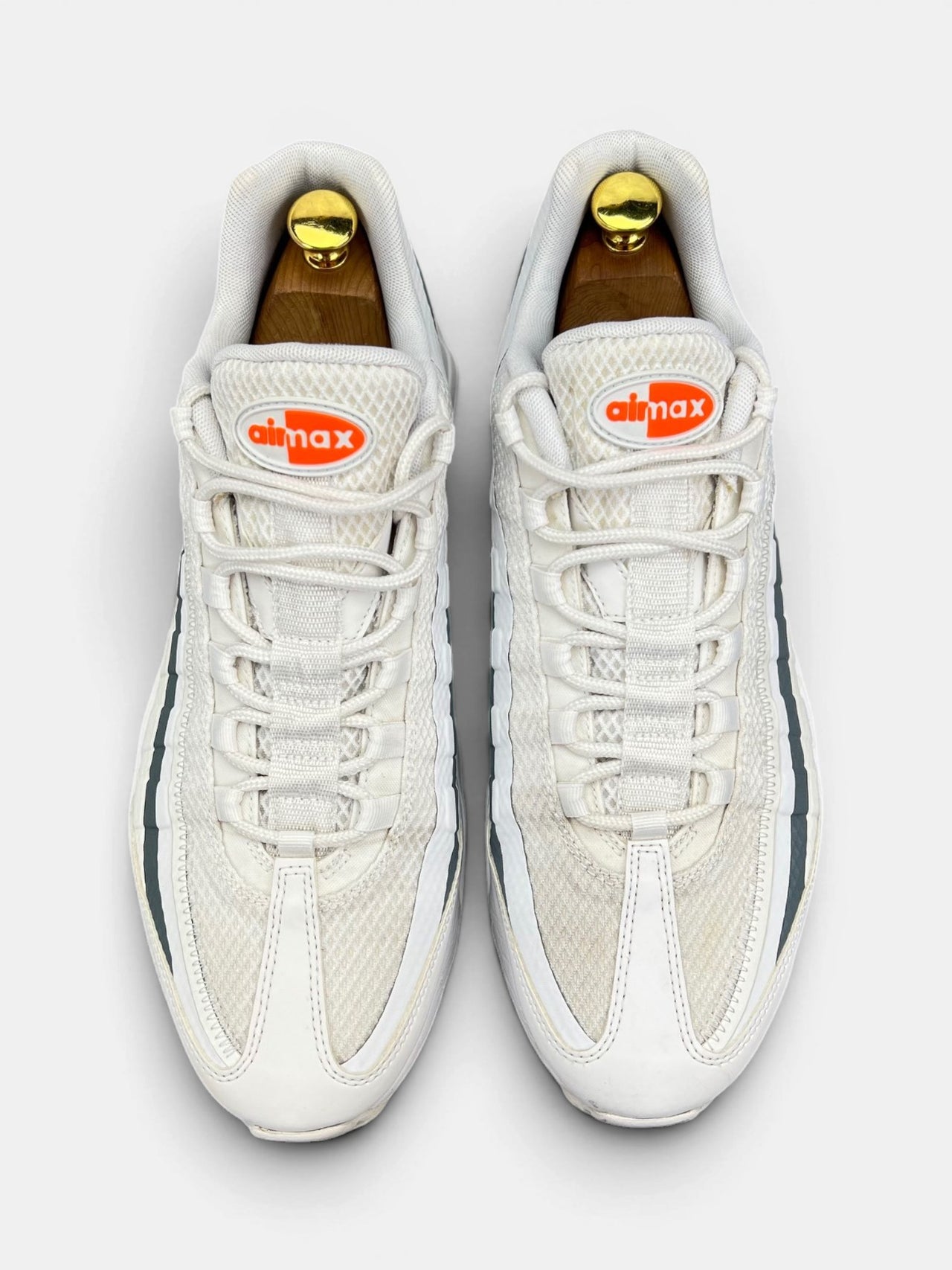 Nike Air Max 95 Ultra White Spruce — buty sportowe męskie w bardzo dobrym stanie rozmiar 45.5, widok z góry