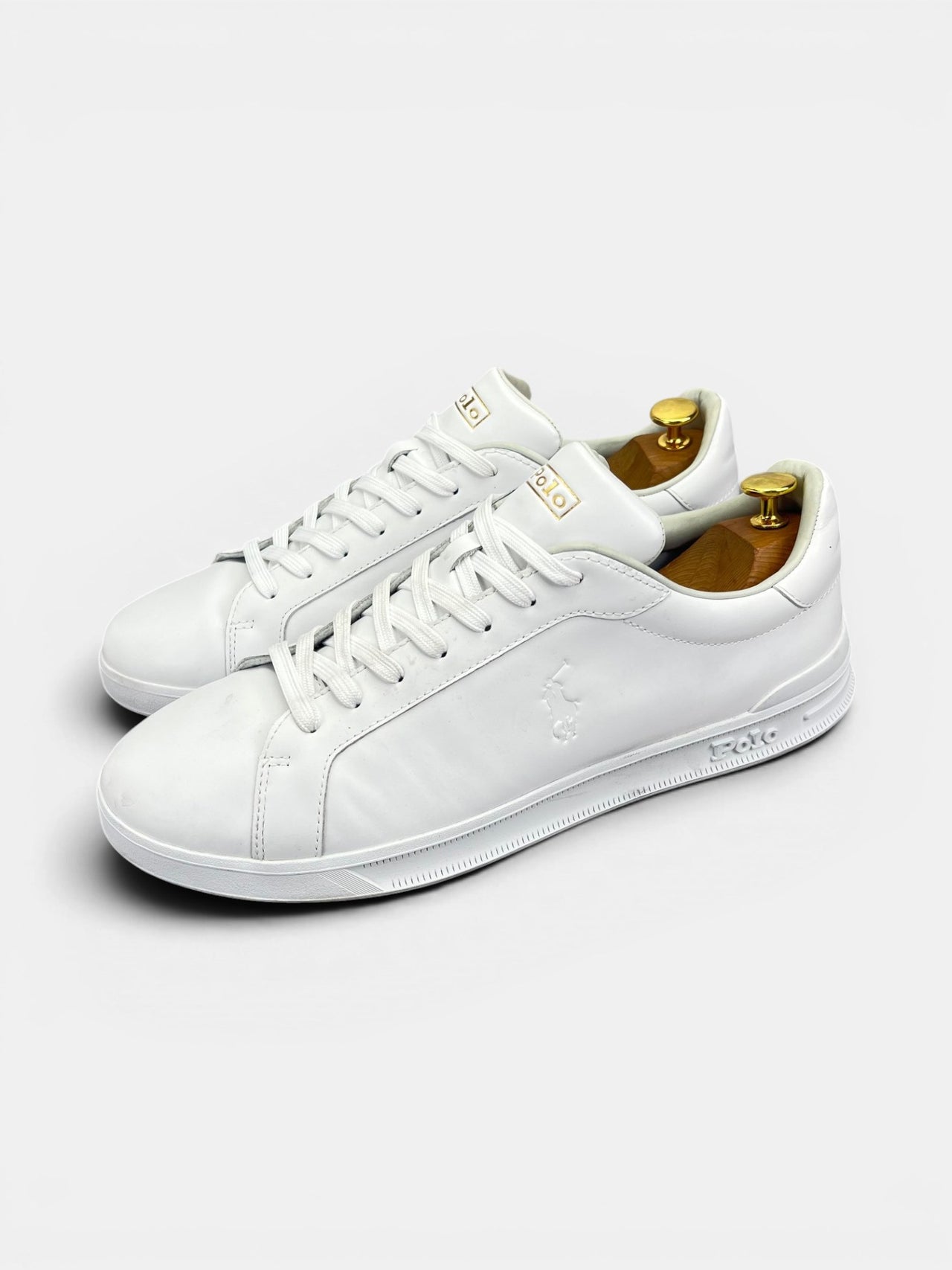 Polo Ralph Lauren Heritage Court II — buty sportowe męskie w bardzo dobrym stanie rozmiar 46, widok z boku