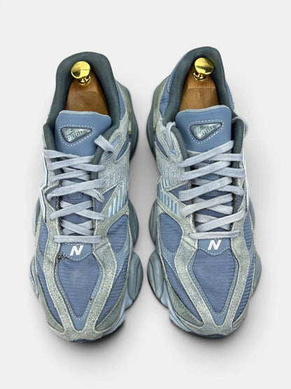 New Balance 9060 — buty sportowe męskie w bardzo dobrym stanie rozmiar 46.5, widok z góry