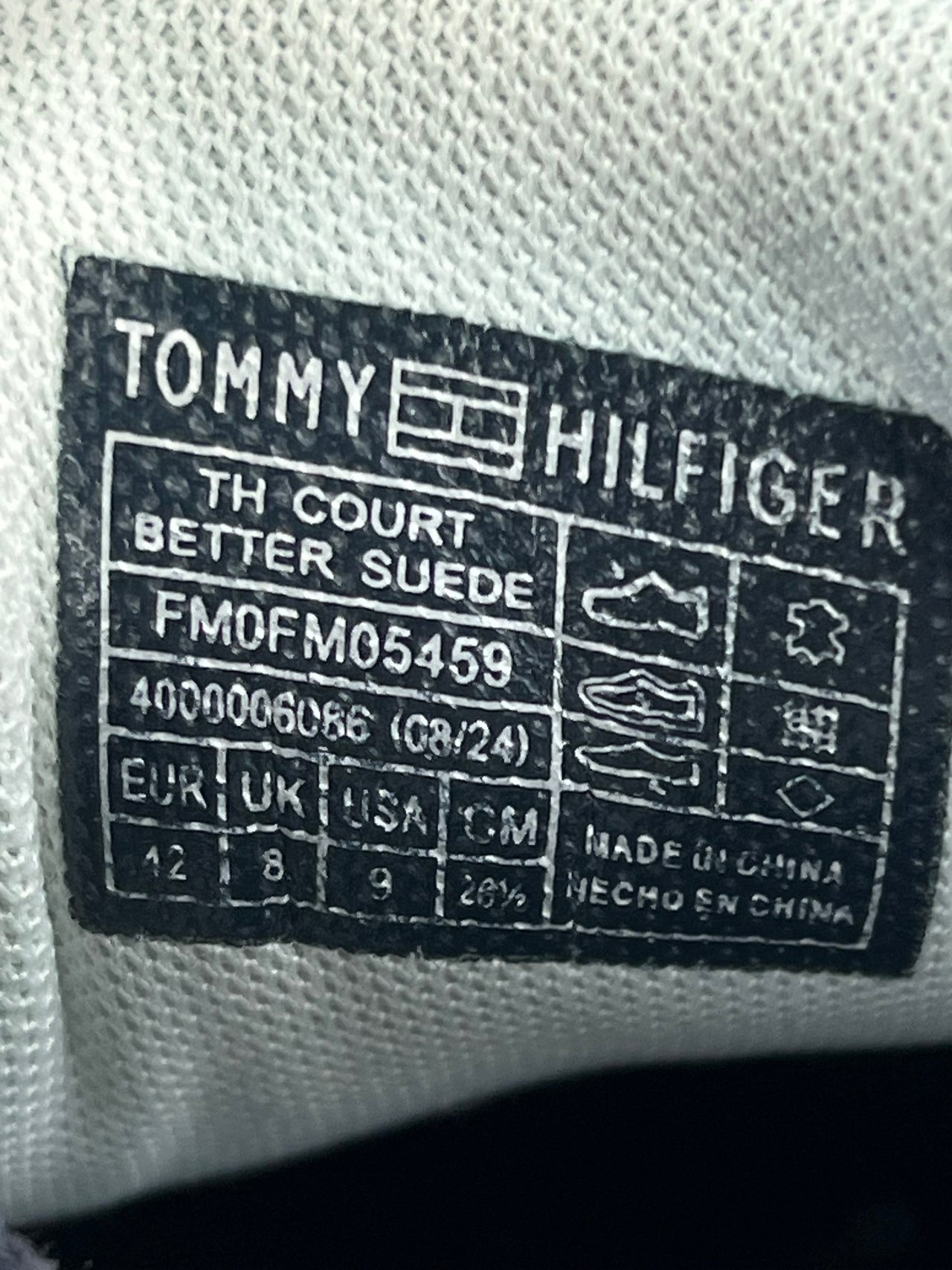Tommy Hilfiger COURT BETTER — buty sportowe męskie w bardzo dobrym stanie rozmiar 42, opcjonalne zdjęcie 1