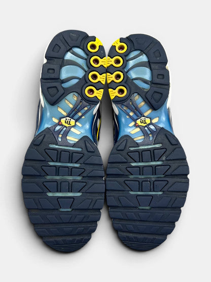 Nike Air Max Plus (TN) White Navy Gold — buty sportowe męskie w bardzo dobrym stanie rozmiar 43, podeszwa