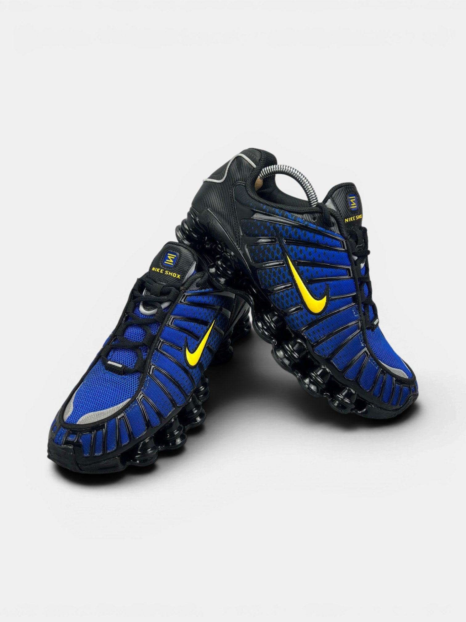 Nike Shox TL Lyon Blue — buty sportowe męskie w bardzo dobrym stanie rozmiar 42, boczny profil