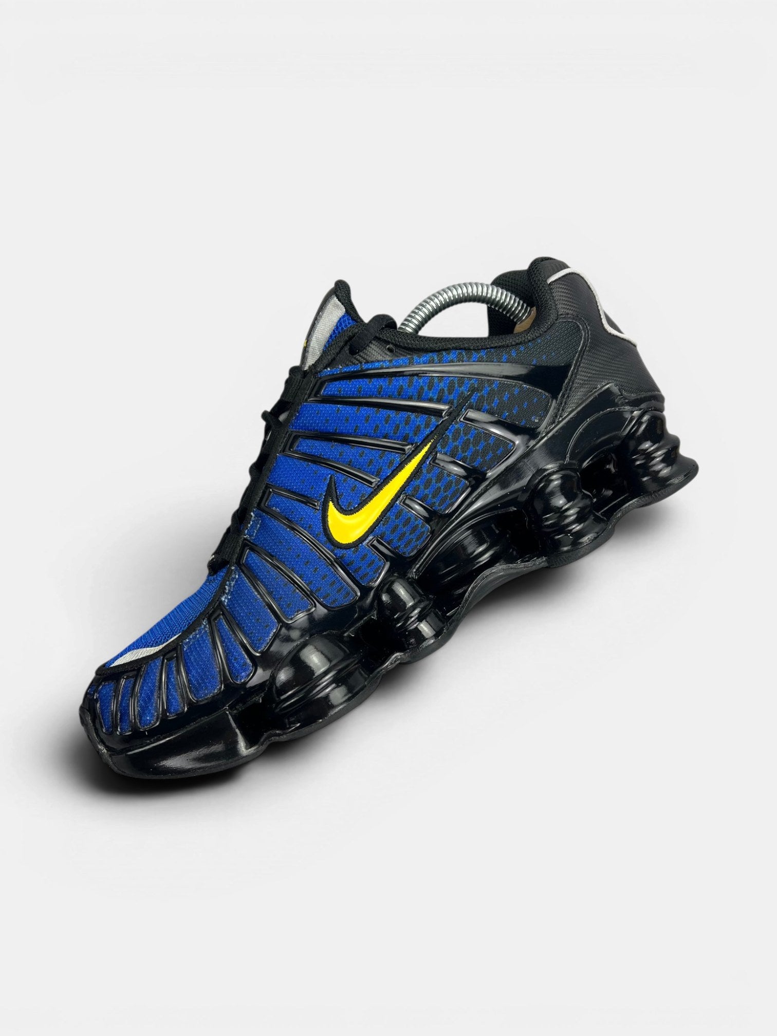 Nike Shox TL Lyon Blue — buty sportowe męskie w bardzo dobrym stanie rozmiar 42, wewnętrzny panel prawego buta