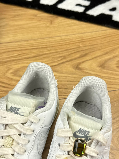 Nike Air Force 1 Low '07 White Black — buty sportowe damskie w bardzo dobrym stanie rozmiar 37.5, opcjonalne zdjęcie 1