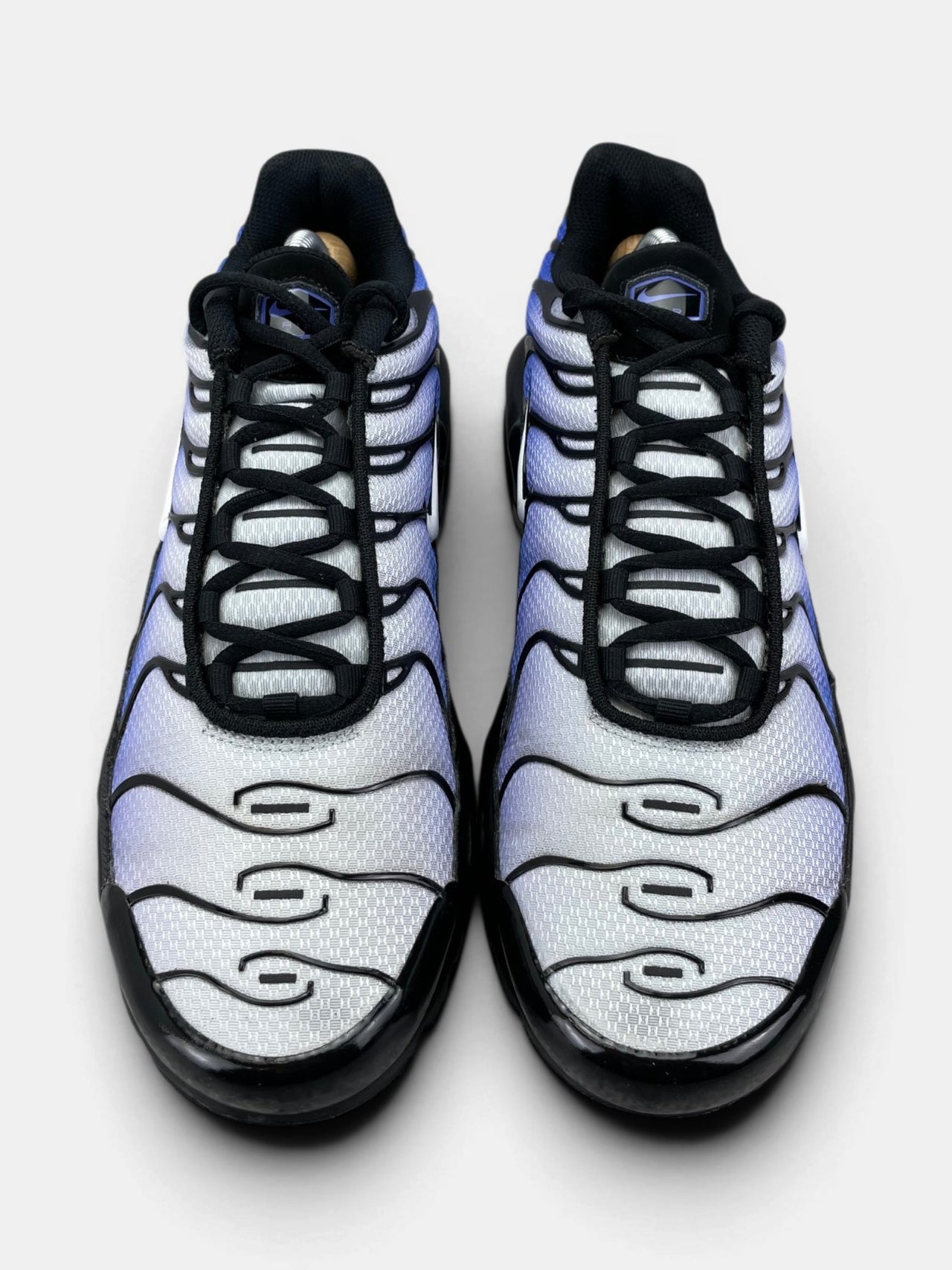 Nike Air Max Plus Black/Sapphire — buty sportowe męskie w bardzo dobrym stanie rozmiar 44, widok z góry
