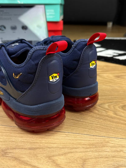 Nike Air VaporMax Plus Midnight Navy — buty sportowe męskie w bardzo dobrym stanie rozmiar 45, widok z góry