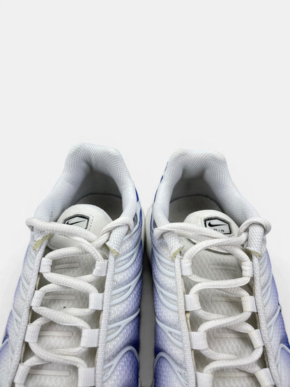 Nike Air Max Plus White Wild Grape — buty sportowe męskie w bardzo dobrym stanie rozmiar 41, zapiętki butów
