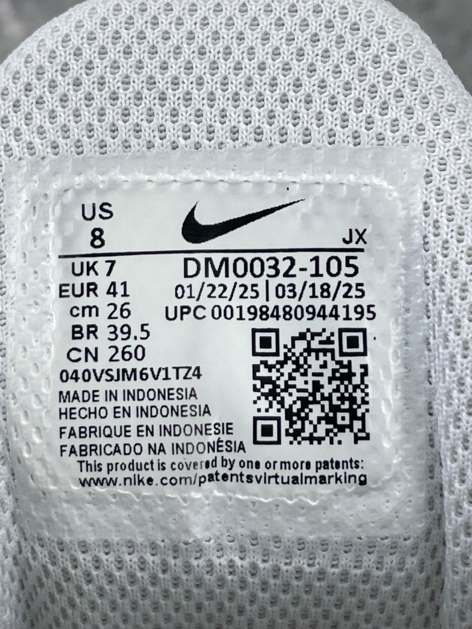 Nike Air Max Plus White Wild Grape — buty sportowe męskie w bardzo dobrym stanie rozmiar 41, opcjonalne zdjęcie 2