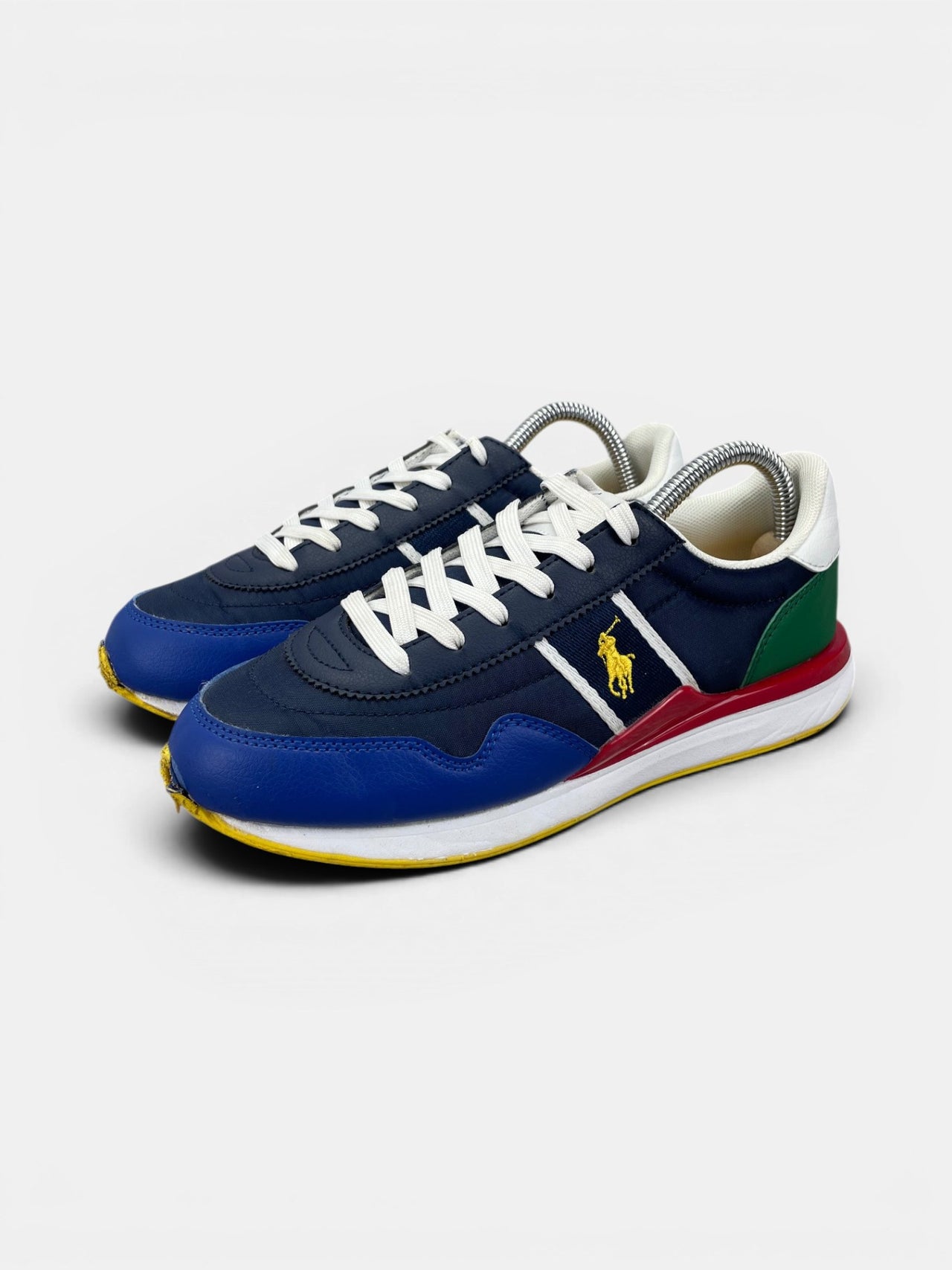 Polo Ralph Lauren Train 89 Sport — buty sportowe dziecięce w bardzo dobrym stanie rozmiar 37, widok z boku