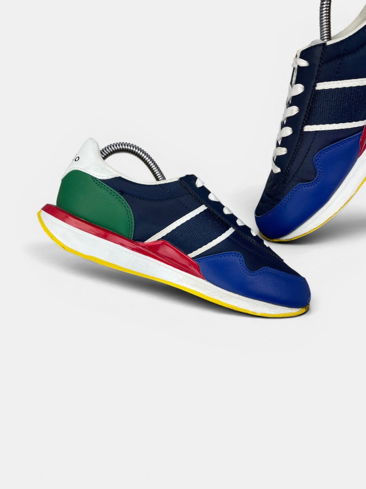 Polo Ralph Lauren Train 89 Sport — buty sportowe dziecięce w bardzo dobrym stanie rozmiar 37, wewnętrzny panel lewego buta