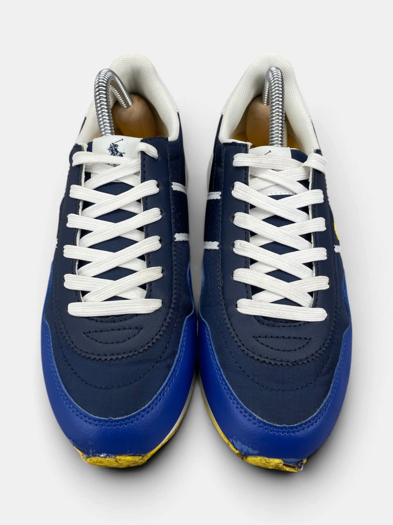 Polo Ralph Lauren Train 89 Sport — buty sportowe dziecięce w bardzo dobrym stanie rozmiar 37, widok z góry