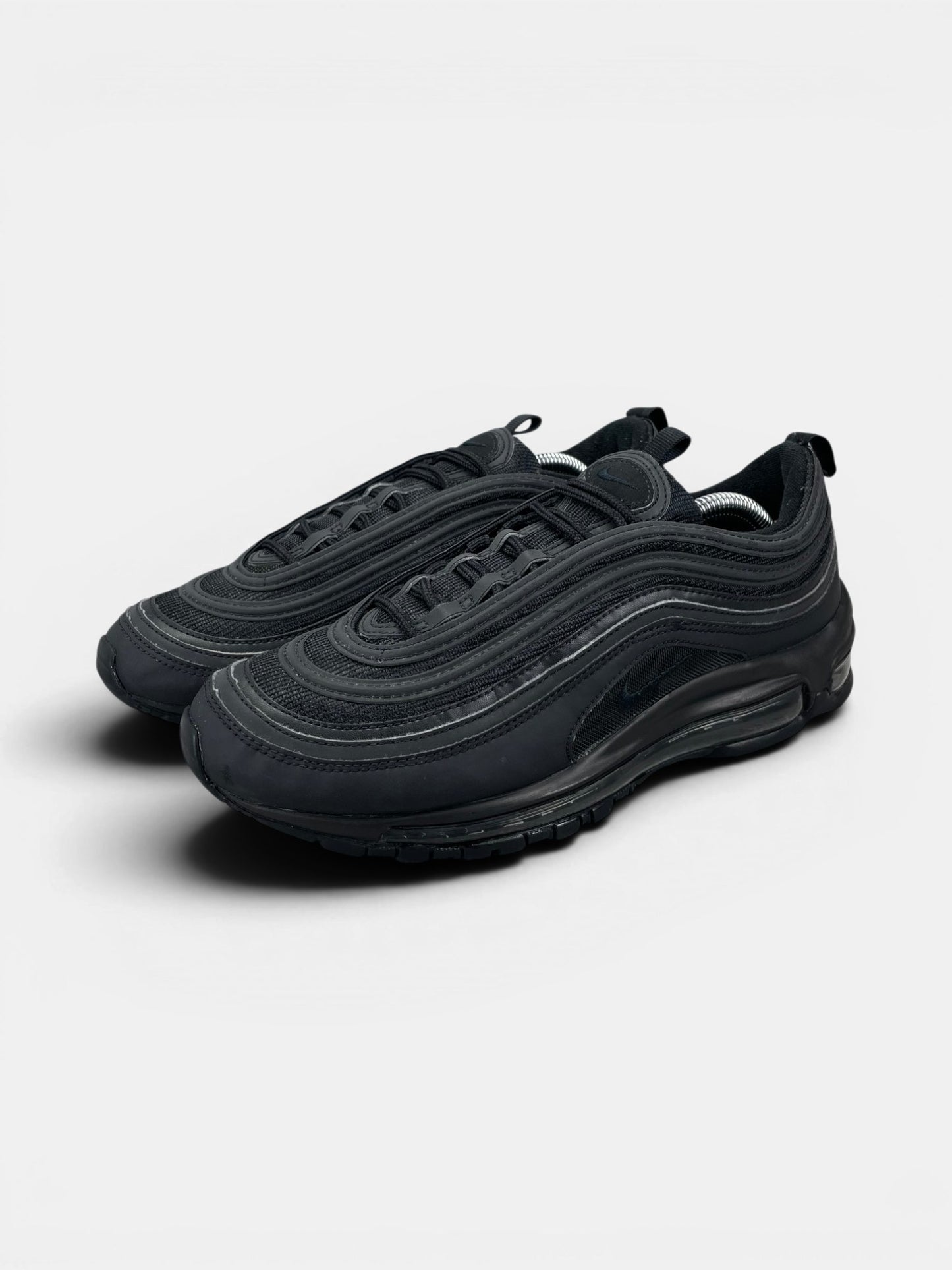 Nike Air Max 97 Triple Black AM97 Triple Black — buty sportowe męskie w bardzo dobrym stanie rozmiar 42, widok z boku