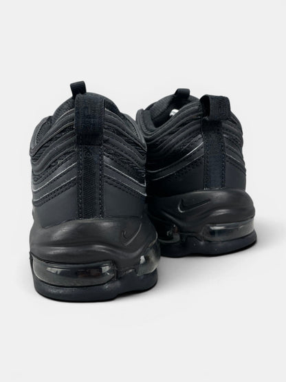 Nike Air Max 97 Triple Black AM97 Triple Black — buty sportowe męskie w bardzo dobrym stanie rozmiar 42, widok z tyłu