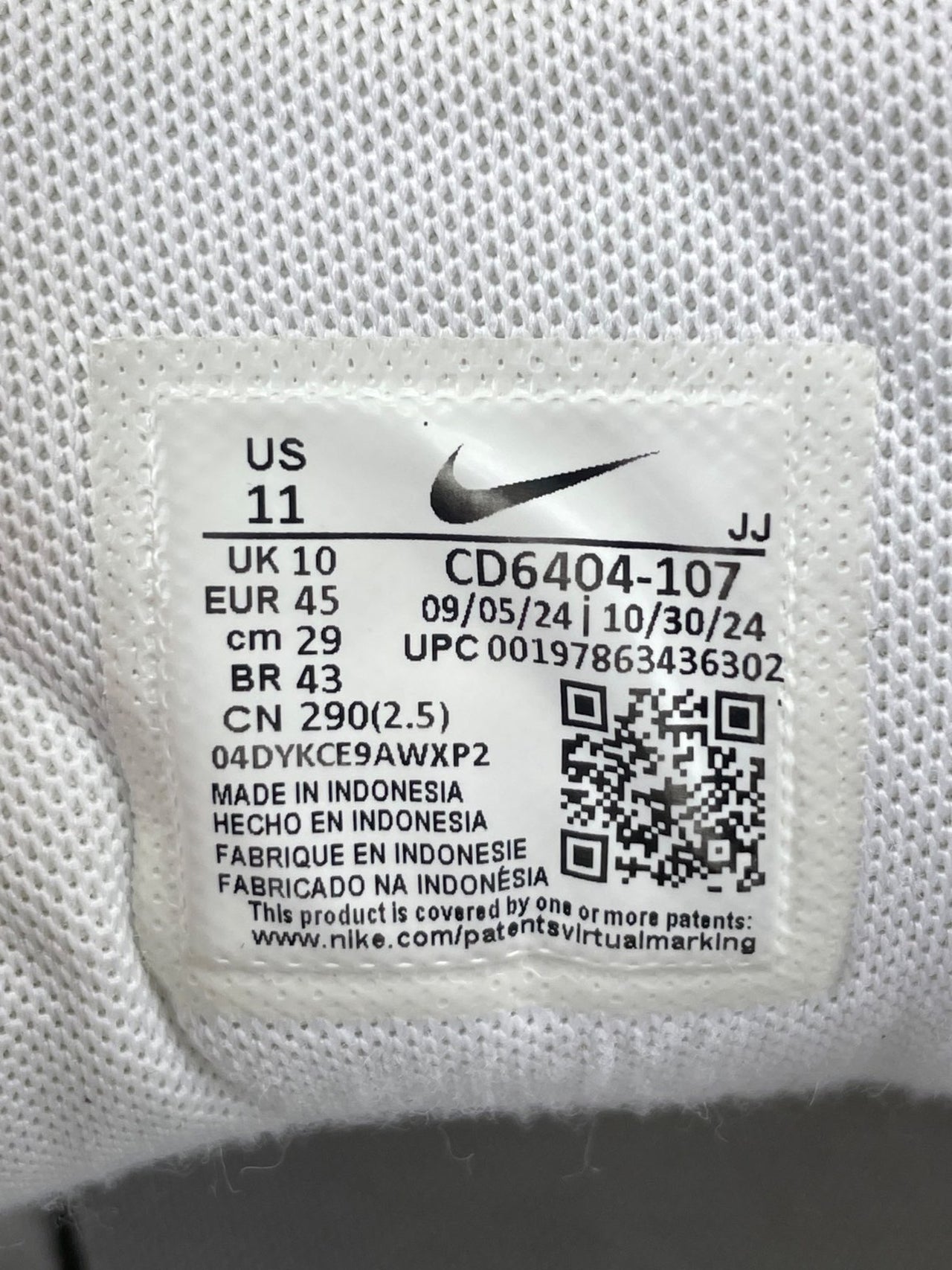 Nike P-6000 P-6000 Metallic Silver — buty sportowe męskie w bardzo dobrym stanie rozmiar 45, opcjonalne zdjęcie 2