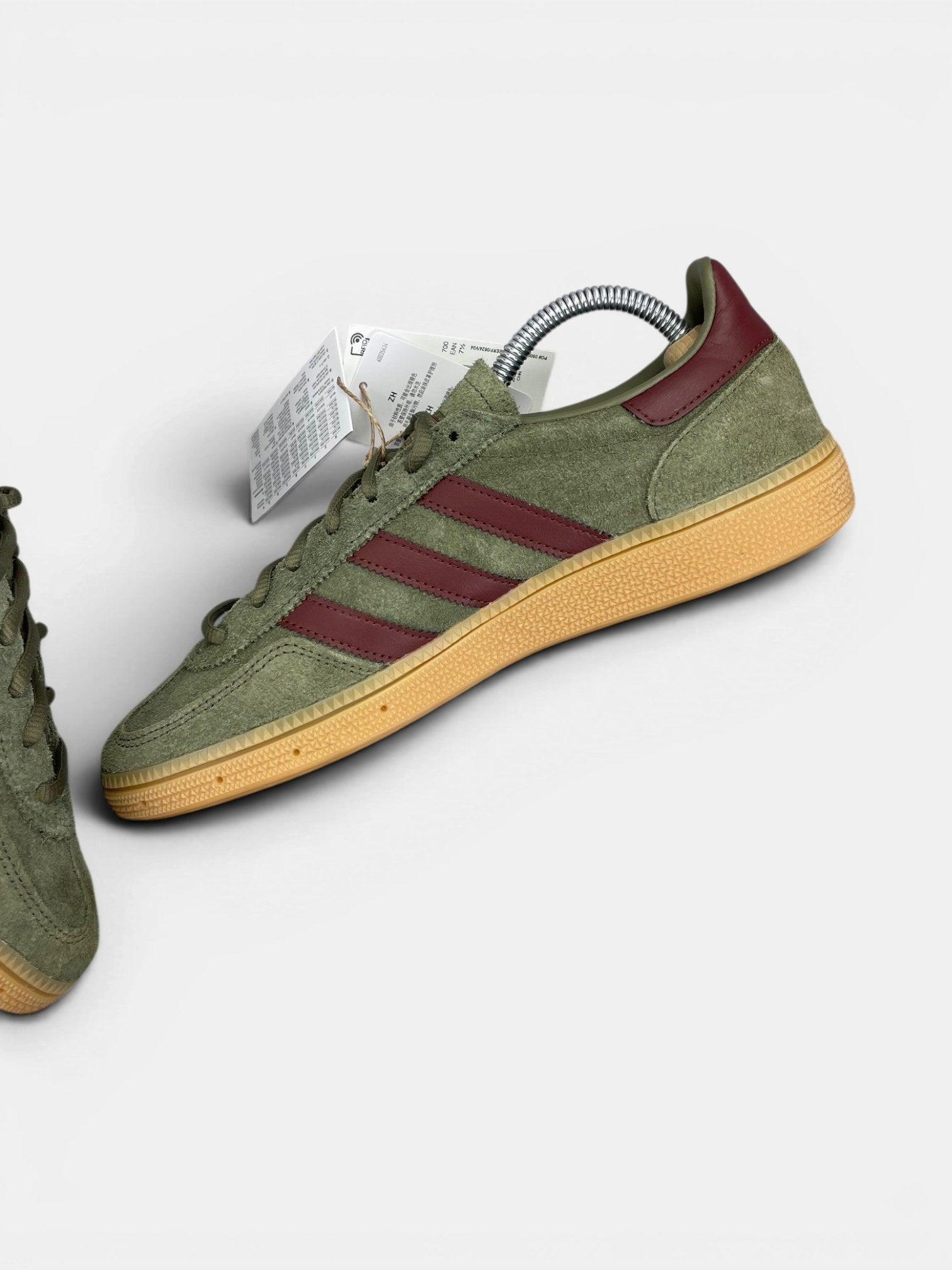 Adidas Spezial — buty sportowe męskie nowe rozmiar 41 1/3, wewnętrzny panel prawego buta