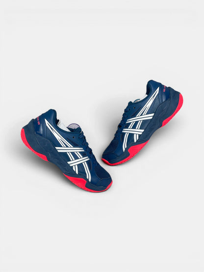 Asics Powerbreak GS — buty sportowe damskie w bardzo dobrym stanie rozmiar 37, widok z góry na zewnętrzną stronę butów