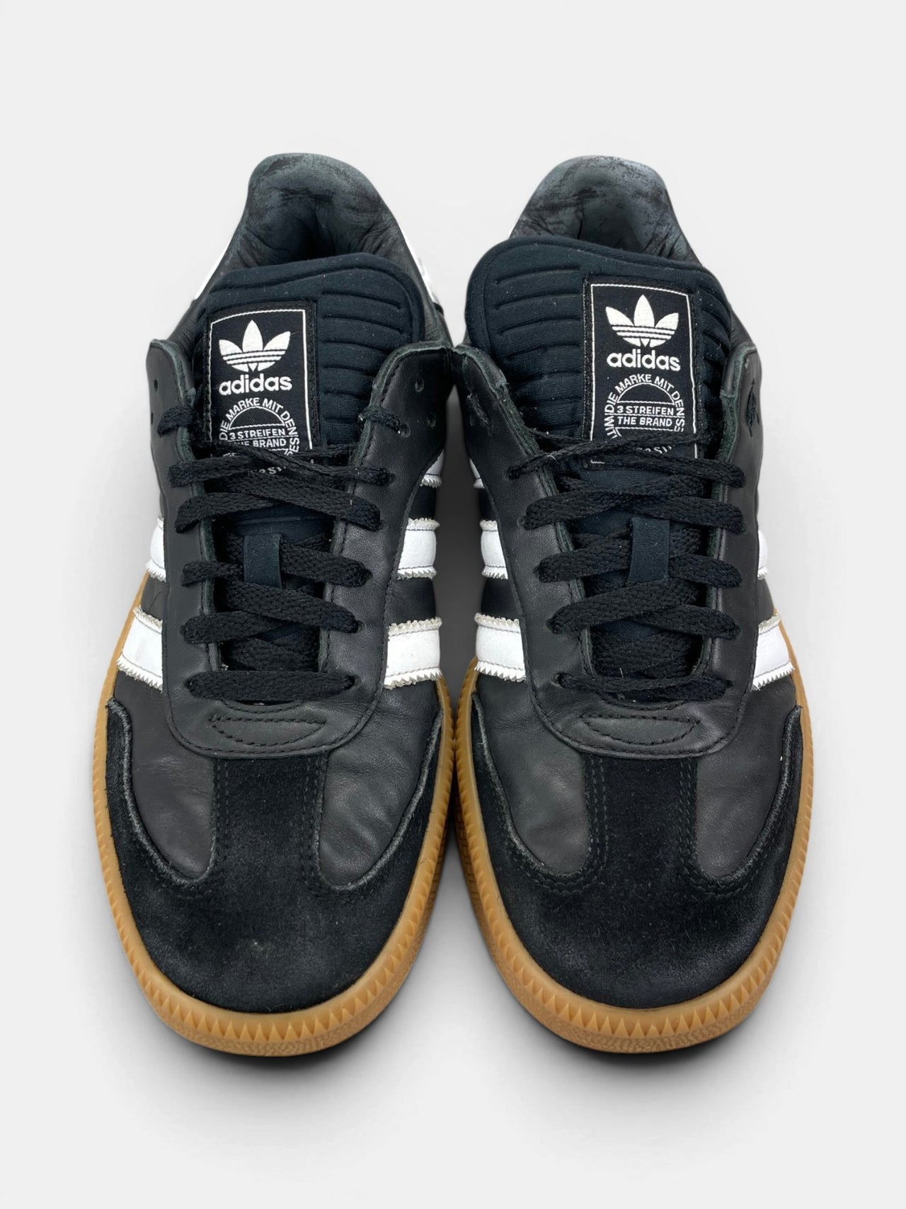 Adidas Samba XLG Black Gum — buty sportowe męskie w bardzo dobrym stanie rozmiar 42, widok z góry