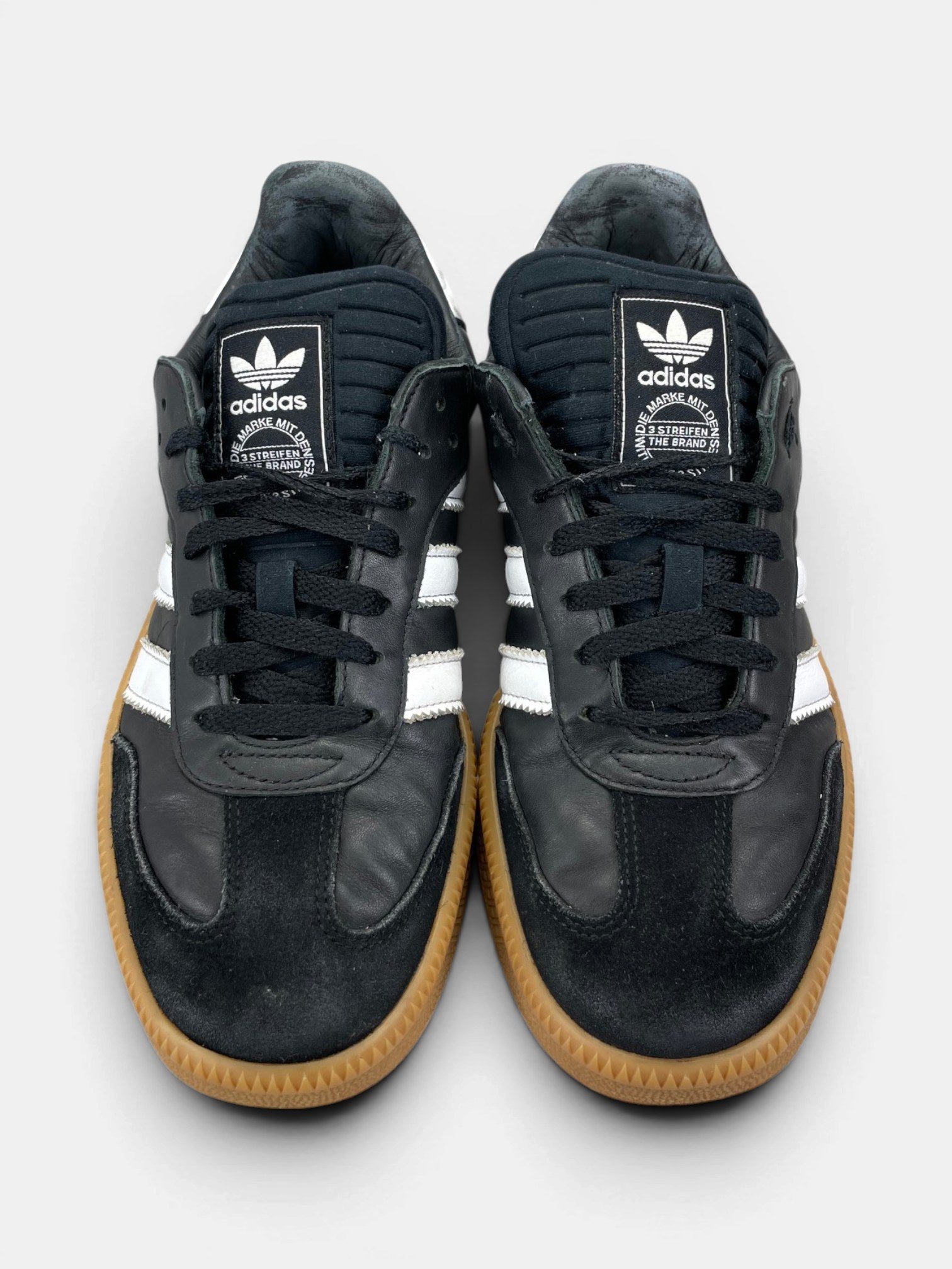 Adidas Samba XLG Black Gum — buty sportowe męskie w bardzo dobrym stanie rozmiar 42, widok z góry
