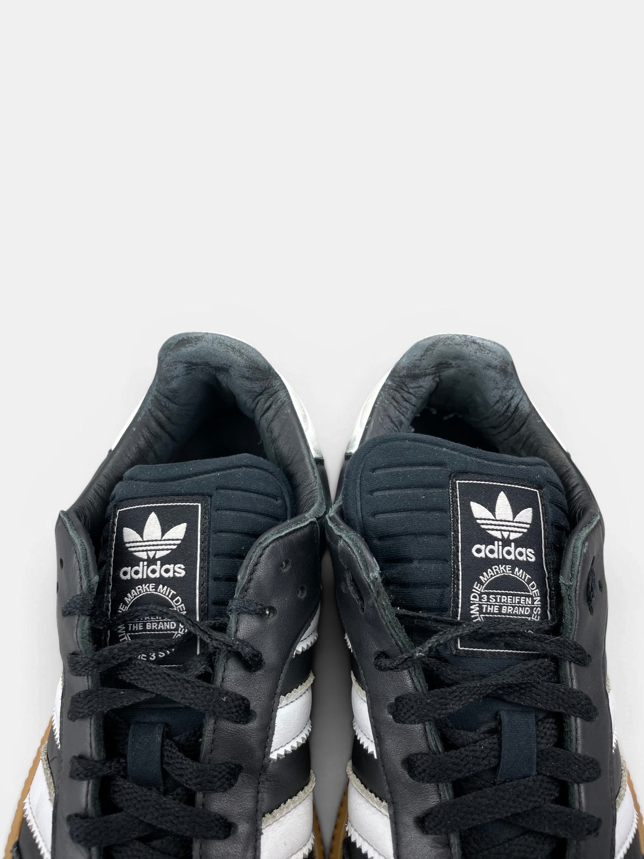 Adidas Samba XLG Black Gum — buty sportowe męskie w bardzo dobrym stanie rozmiar 42, zapiętki butów