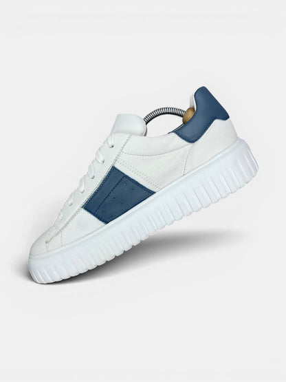 Hogan H-Stripes — buty sportowe męskie w bardzo dobrym stanie rozmiar 42, wewnętrzny panel prawego buta