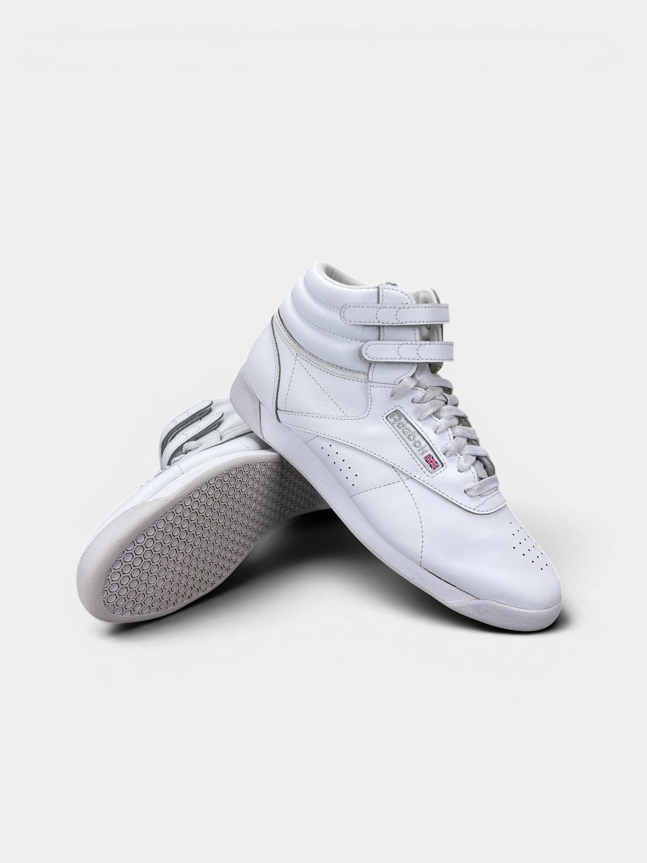 Reebok HiSneakers — buty sportowe damskie w bardzo dobrym stanie rozmiar 40.5, boczny profil