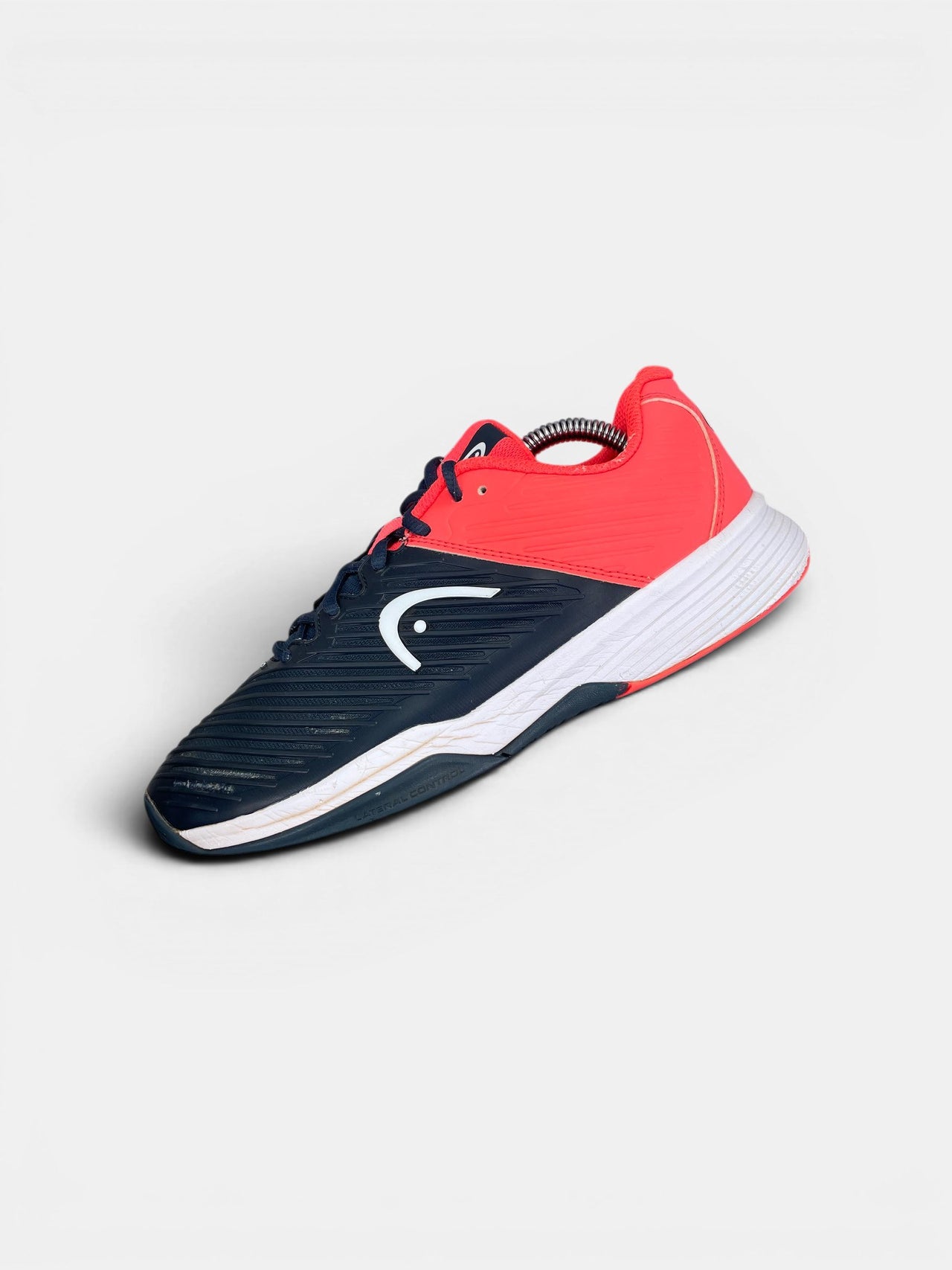 Head Sneakers — buty sportowe damskie w bardzo dobrym stanie rozmiar 39, widok z góry na wewnętrzną stronę butów