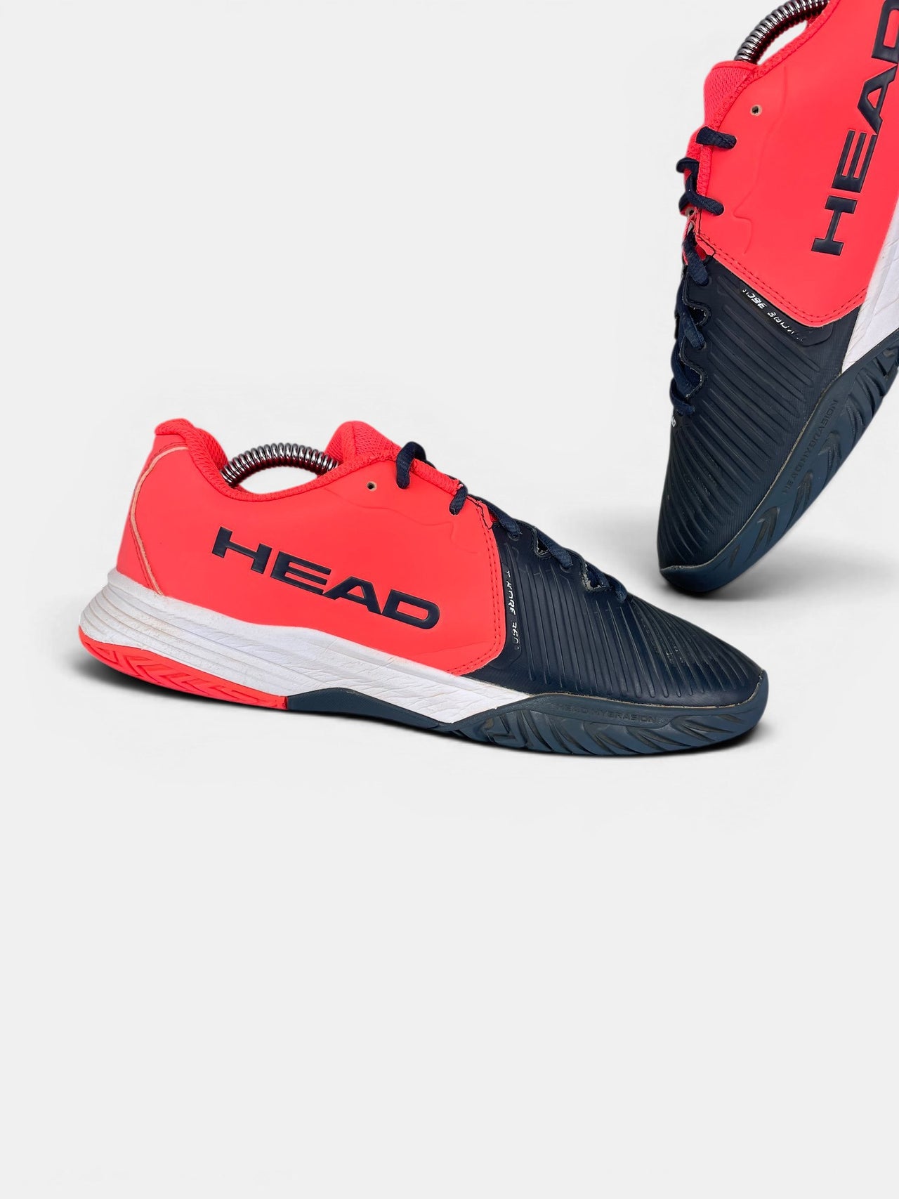 Head Sneakers — buty sportowe damskie w bardzo dobrym stanie rozmiar 39, wewnętrzny panel lewego buta