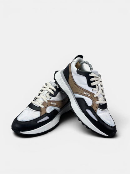Hugo Boss BOSS Jonah Runn Trainers — buty sportowe męskie w bardzo dobrym stanie rozmiar 41, boczny profil