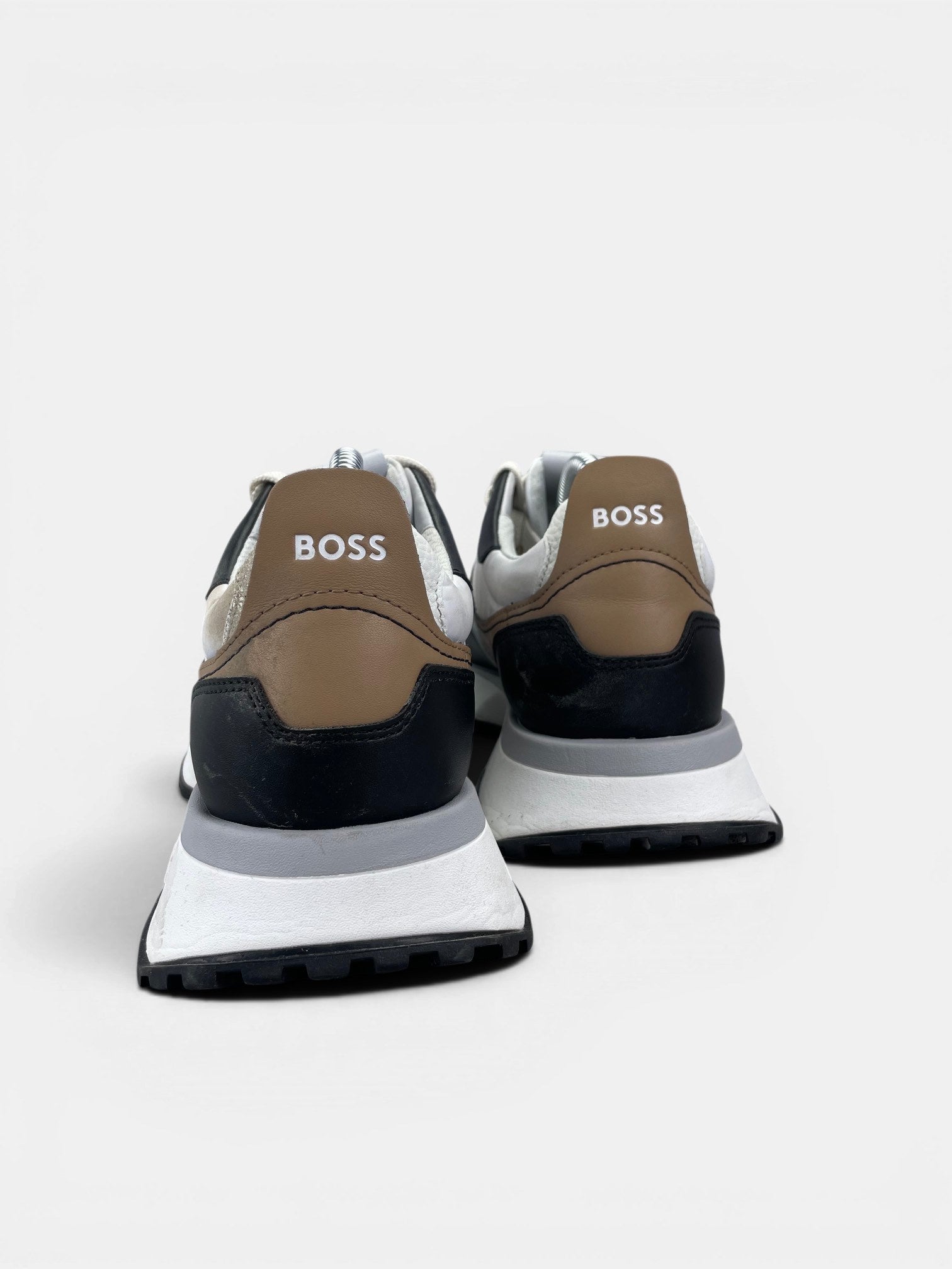 Hugo Boss BOSS Jonah Runn Trainers — buty sportowe męskie w bardzo dobrym stanie rozmiar 41, widok z tyłu