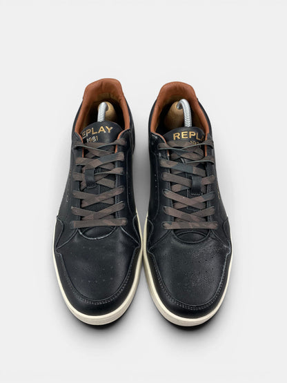 Replay Sneakers — buty sportowe męskie w bardzo dobrym stanie rozmiar 43, widok z góry