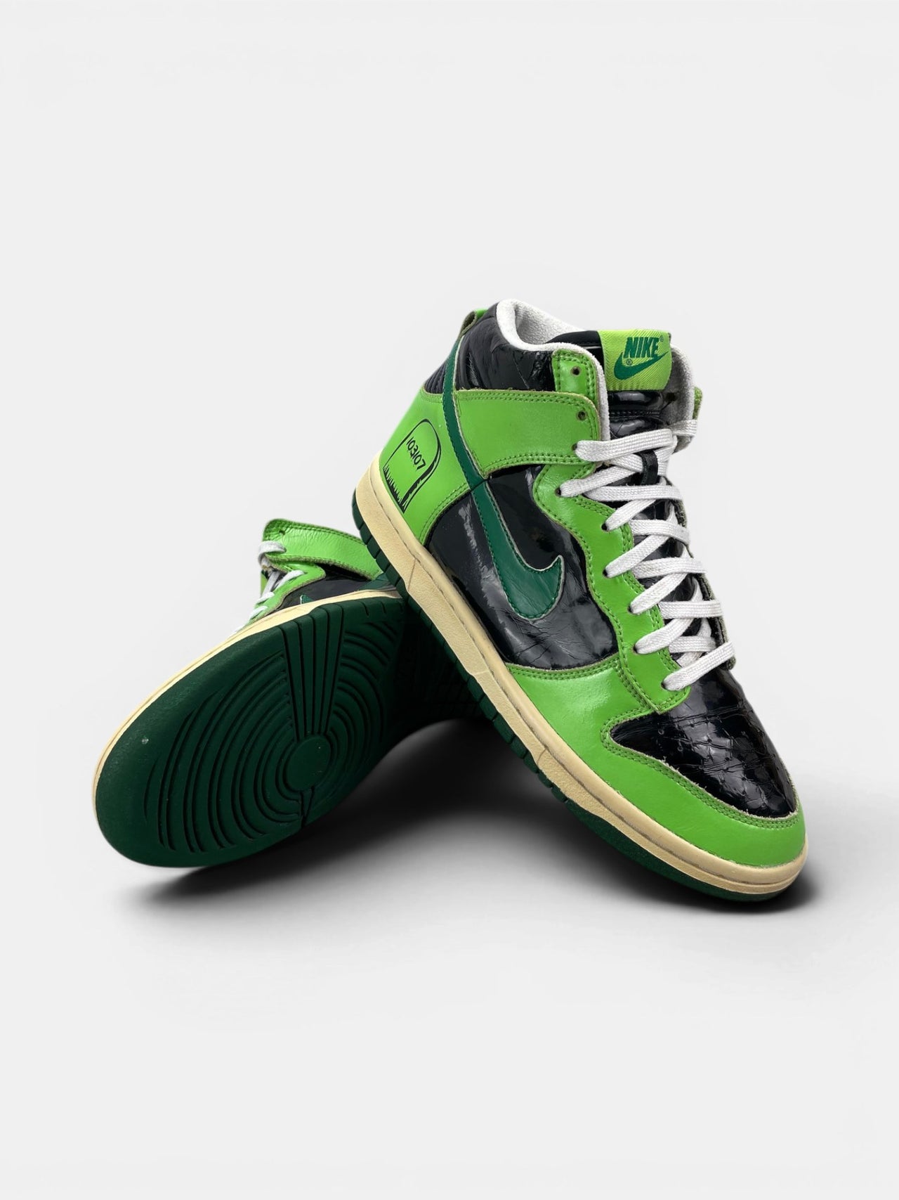 Nike Dunk High Halloween — buty sportowe damskie w bardzo dobrym stanie rozmiar 38, boczny profil