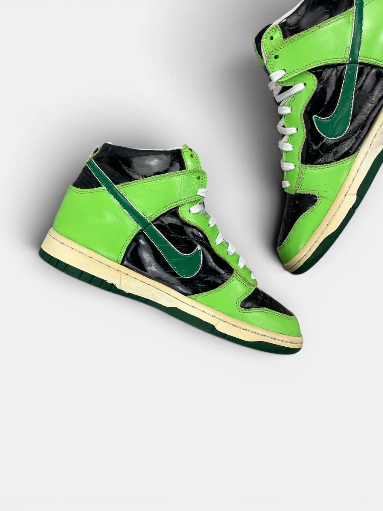 Nike Dunk High Halloween — buty sportowe damskie w bardzo dobrym stanie rozmiar 38, wewnętrzny panel lewego buta