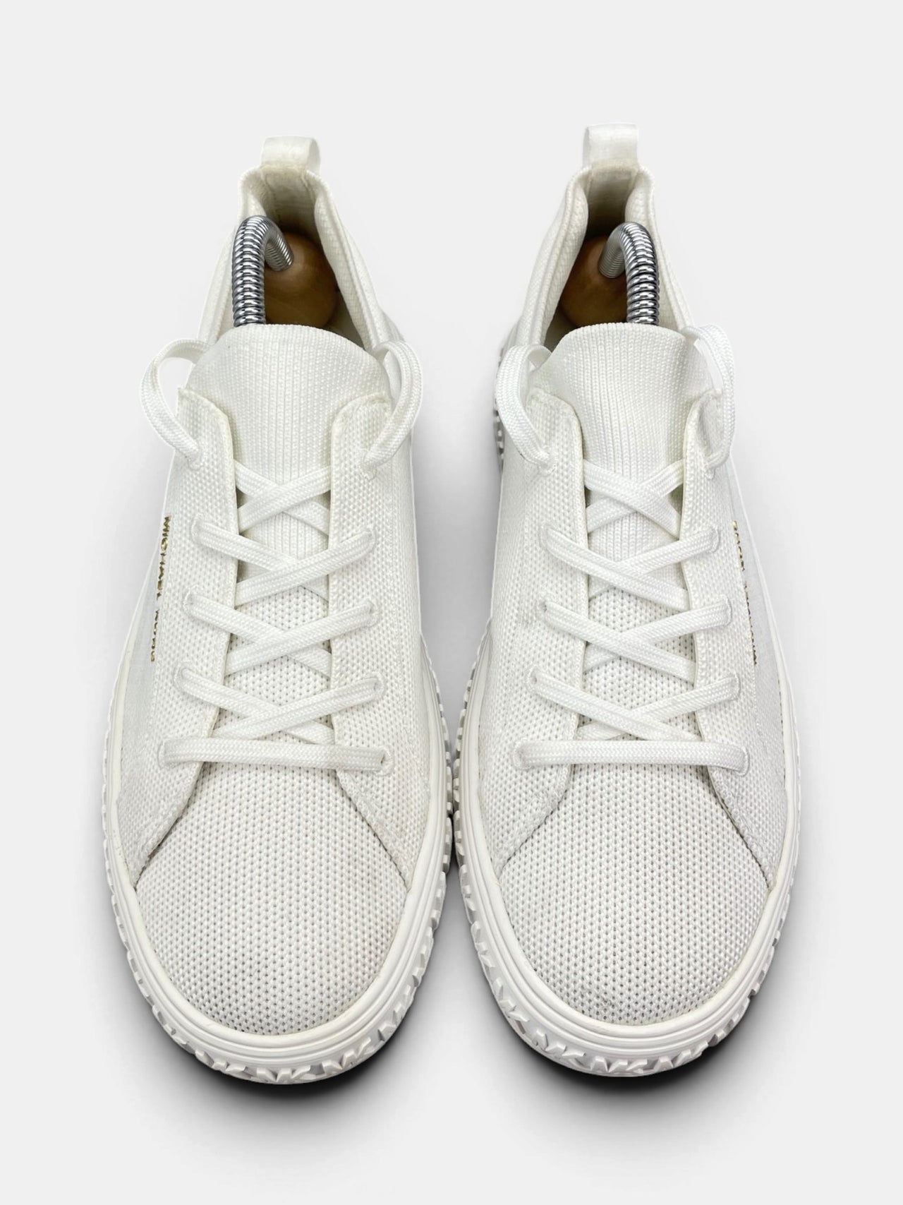 Michael Kors Grove Knit Sneakers — buty sportowe męskie w bardzo dobrym stanie rozmiar 41, widok z góry