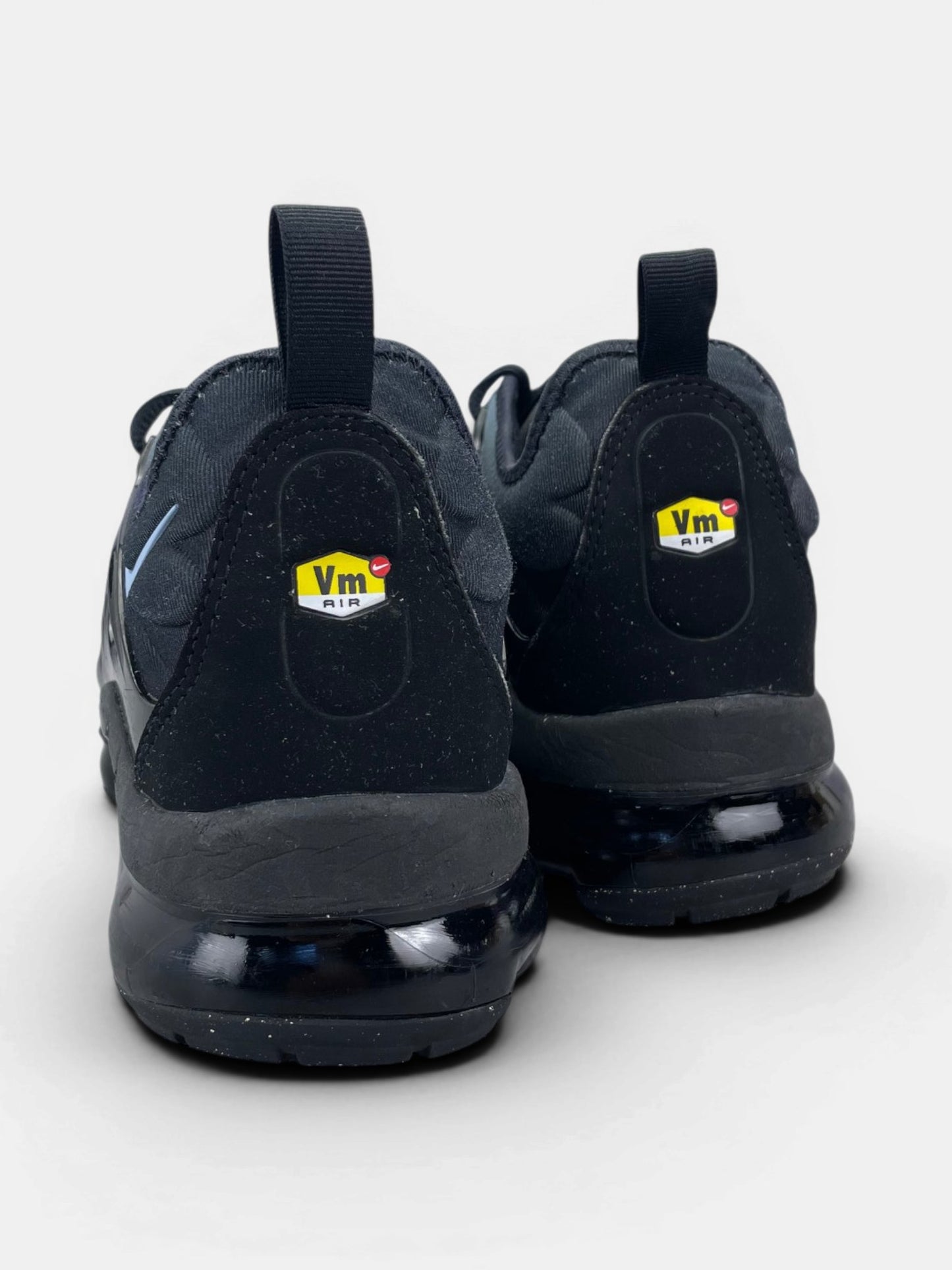 Nike Air VaporMax Plus Aluminum — buty sportowe męskie w bardzo dobrym stanie rozmiar 44.5, widok z tyłu