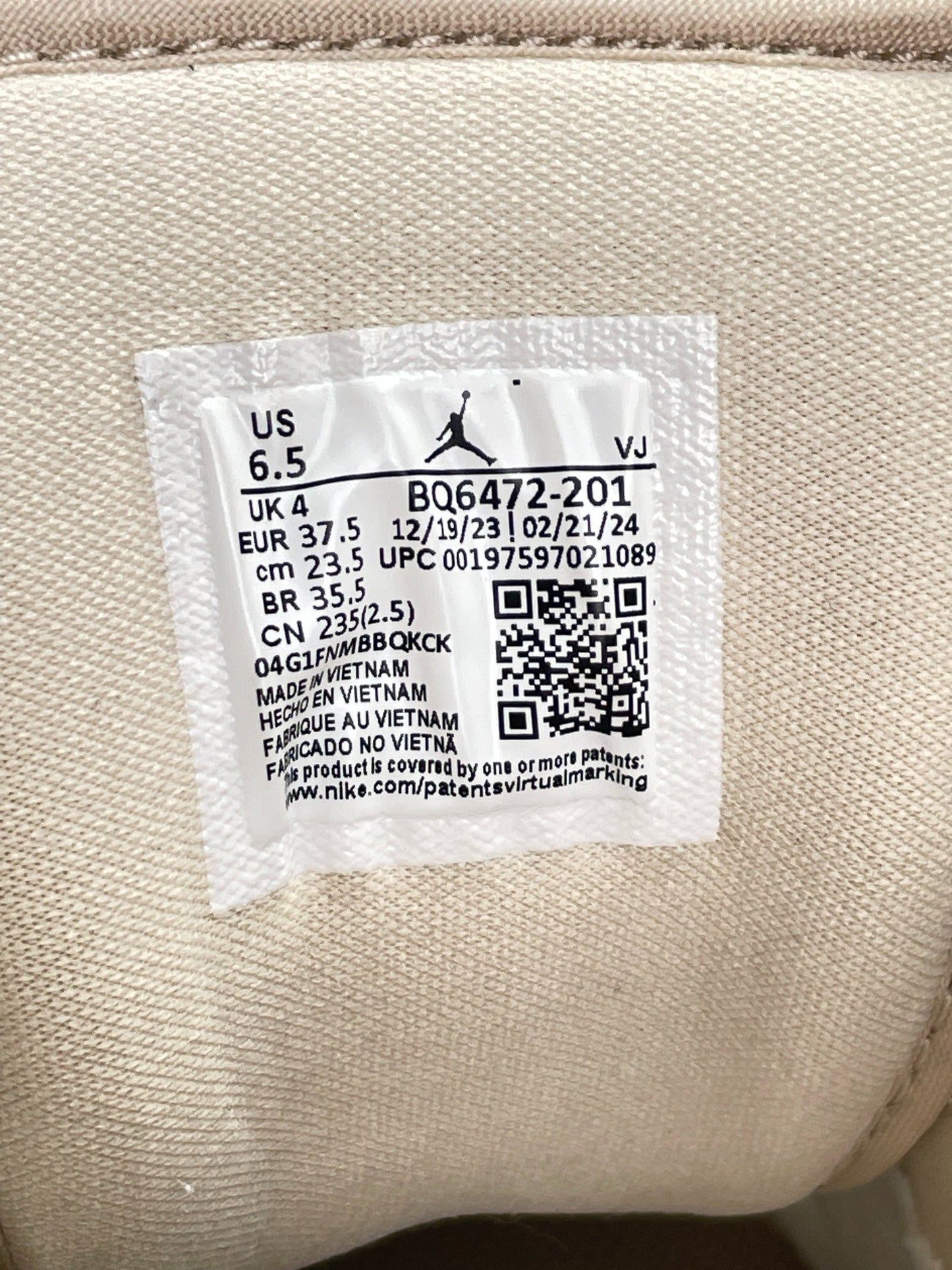 Nike Air Jordan 1 Mid — buty sportowe damskie w bardzo dobrym stanie rozmiar 37.5, opcjonalne zdjęcie 2
