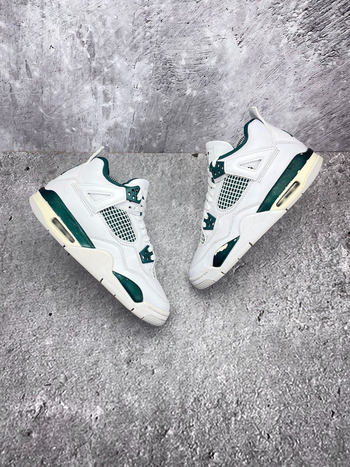 Nike Air Jordan 4 Retro Oxidized Green — buty sportowe damskie w bardzo dobrym stanie rozmiar 37.5, widok z boku