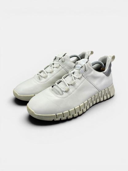 Ecco Leather Sneakers — buty sportowe męskie w bardzo dobrym stanie rozmiar 41, widok z boku