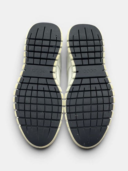 Ecco Leather Sneakers — buty sportowe męskie w bardzo dobrym stanie rozmiar 41, podeszwa
