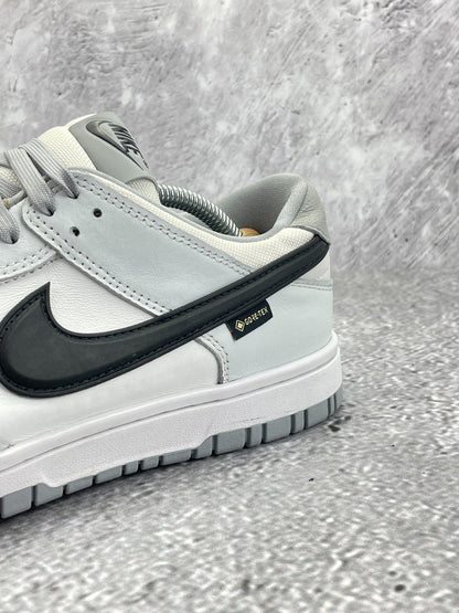 Nike Dunk Low GORE-TEX Summit White Smoke Grey — buty sportowe męskie w bardzo dobrym stanie rozmiar 45, widok z góry