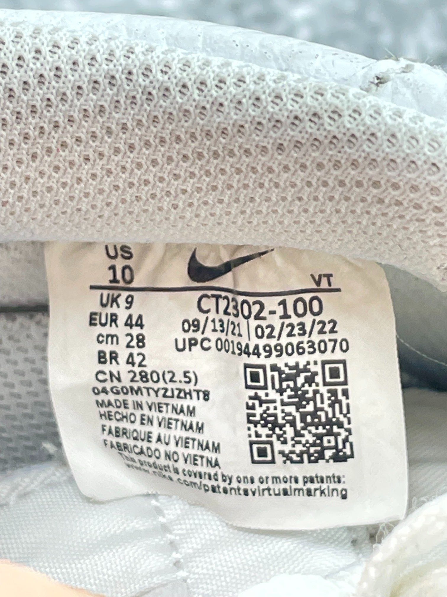 Nike Air Force 1 Low White/Black — buty sportowe męskie w bardzo dobrym stanie rozmiar 44, opcjonalne zdjęcie 2