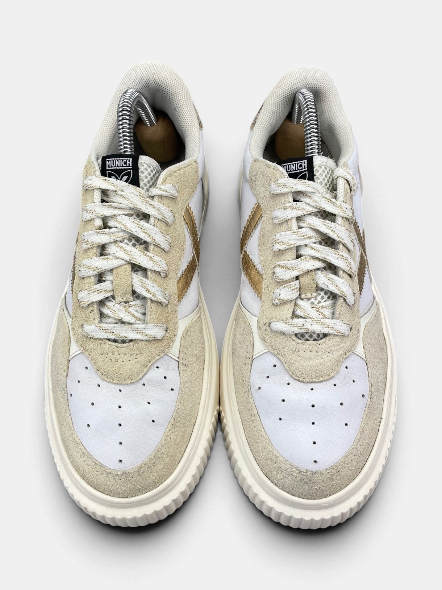 Munich Sneakers — buty sportowe damskie w bardzo dobrym stanie rozmiar 37, widok z góry