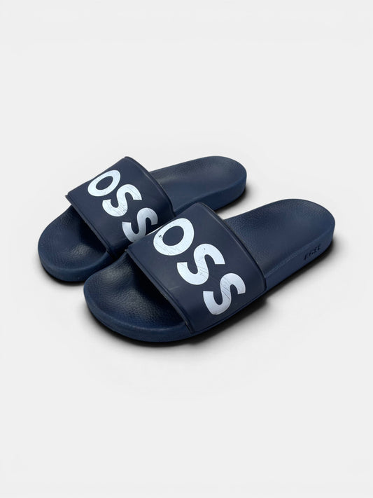 Hugo Boss Boss Slippers — buty sportowe męskie w bardzo dobrym stanie rozmiar 42, widok z boku