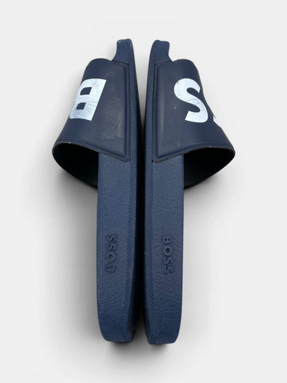 Hugo Boss Boss Slippers — buty sportowe męskie w bardzo dobrym stanie rozmiar 42, boczny profil